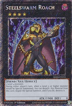 Steelswarm Roach (V.1) RA04-FR151 Platinum Secret Rare Französisch