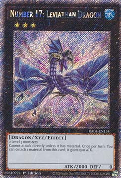 Number 17: Leviathan Dragon (V.1) RA04-FR154 Platinum Secret Rare Französisch