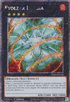 Evolzar Laggia (V.1) RA04-EN160 Platinum Secret Rare Englisch