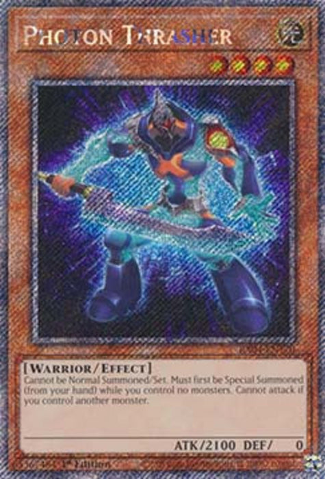 Photon Thrasher (V.1) RA04-EN170 Platinum Secret Rare Englisch