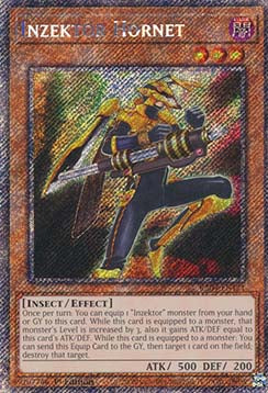 Inzektor Hornet (V.1) RA04-EN171 Platinum Secret Rare Englisch