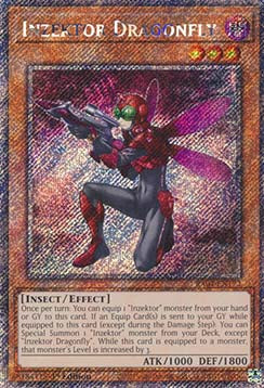 Inzektor Dragonfly (V.1) RA04-EN172 Platinum Secret Rare Englisch