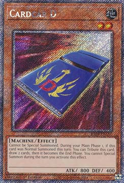 Cardcar D (V.1) RA04-EN181 Platinum Secret Rare Englisch