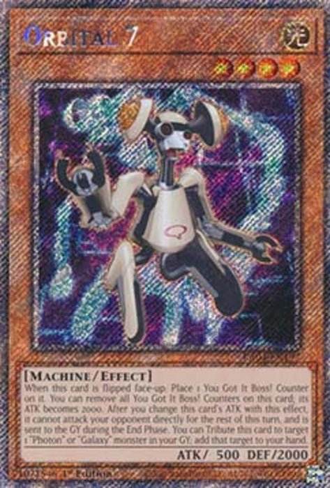 Orbital 7 (V.1) RA04-FR197 Platinum Secret Rare Französisch
