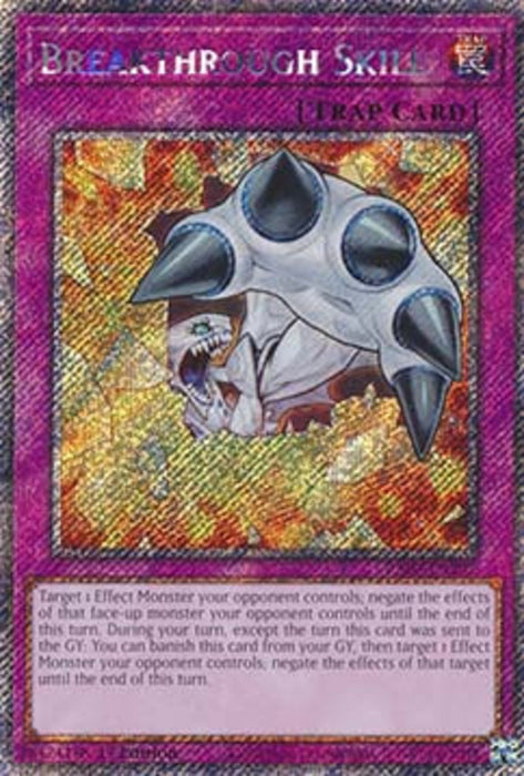 Breakthrough Skill (V.1) RA04-FR202 Platinum Secret Rare Französisch
