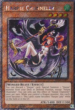Harpie Channeler (V.1) RA04-EN207 Platinum Secret Rare Englisch