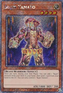 Bujin Yamato (V.1) RA04-EN209 Platinum Secret Rare Englisch