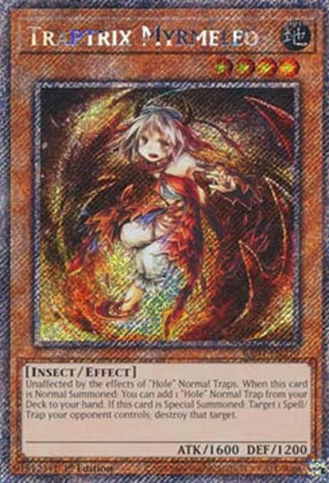 Traptrix Myrmeleo (V.1) RA04-FR210 Platinum Secret Rare Französisch