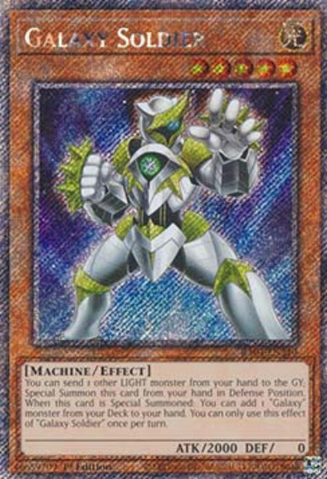 Galaxy Soldier (V.1) RA04-FR219 Platinum Secret Rare Französisch