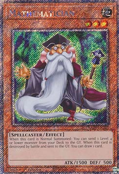 Mathematician (V.1) RA04-EN223 Platinum Secret Rare Englisch