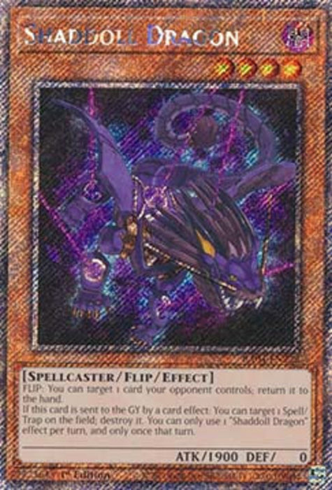 Shaddoll Dragon (V.1) RA04-FR228 Platinum Secret Rare Französisch