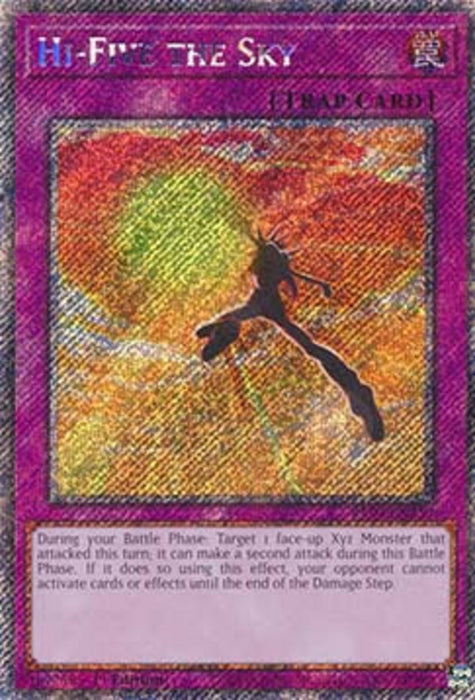 Hi-Five the Sky (V.1) RA04-FR239 Platinum Secret Rare Französisch
