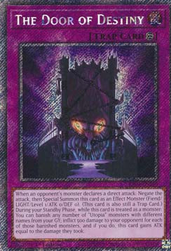 The Door of Destiny (V.1) RA04-FR240 Platinum Secret Rare Französisch