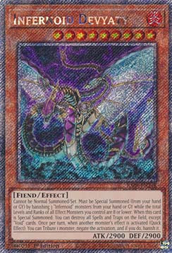 Infernoid Devyaty (V.1) RA04-EN248 Platinum Secret Rare Englisch