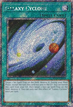 Galaxy Cyclone (V.1) RA04-EN250 Platinum Secret Rare Englisch