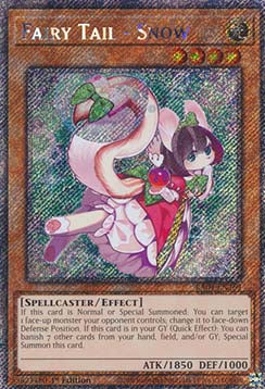 Fairy Tail - Snow (V.1) RA04-FR269 Platinum Secret Rare Französisch