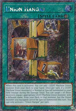 Union Hangar (V.1) RA04-EN270 Platinum Secret Rare Englisch