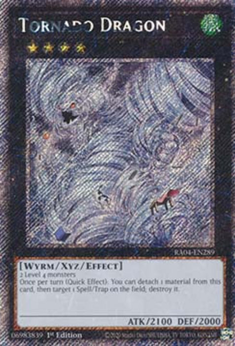 Tornado Dragon (V.1) RA04-FR289 Platinum Secret Rare Französisch