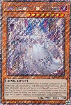 Lovely Labrynth of the Silver Castle (V.1) RA04-EN295 Platinum Secret Rare Englisch
