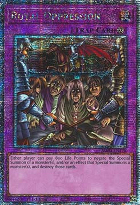 Royal Oppression (V.2) RA04-FR120 Quarter Century Secret Rare Französisch