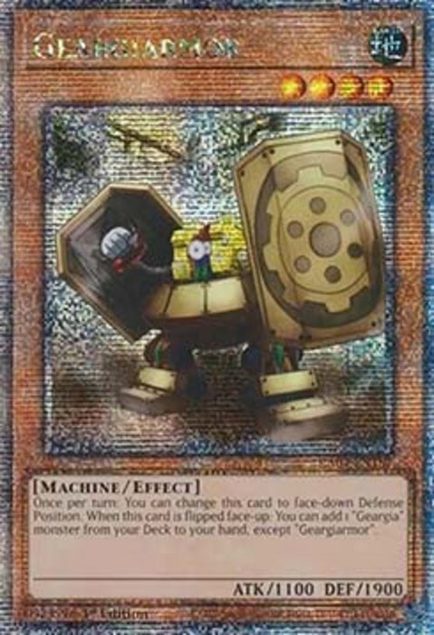 Geargiarmor (V.2) RA04-FR187 Quarter Century Secret Rare Französisch
