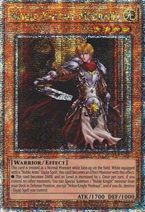 Noble Knight Medraut (V.2) RA04-FR205 Quarter Century Secret Rare Französisch