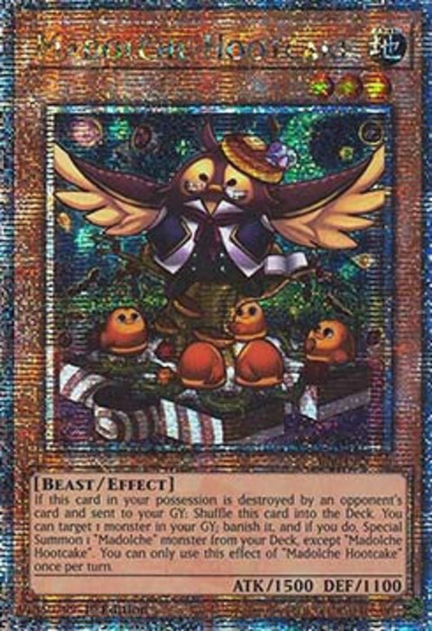 Madolche Hootcake (V.2) RA04-FR206 Quarter Century Secret Rare Französisch