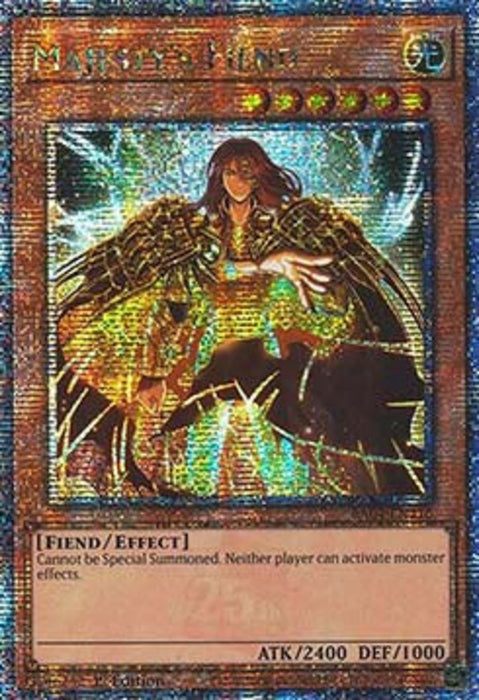 Majesty's Fiend (V.2) RA04-FR216 Quarter Century Secret Rare Französisch