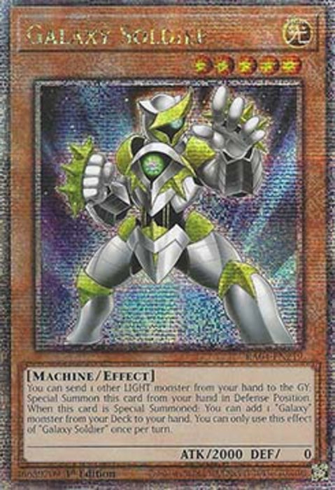 Galaxy Soldier (V.2) RA04-FR219 Quarter Century Secret Rare Französisch