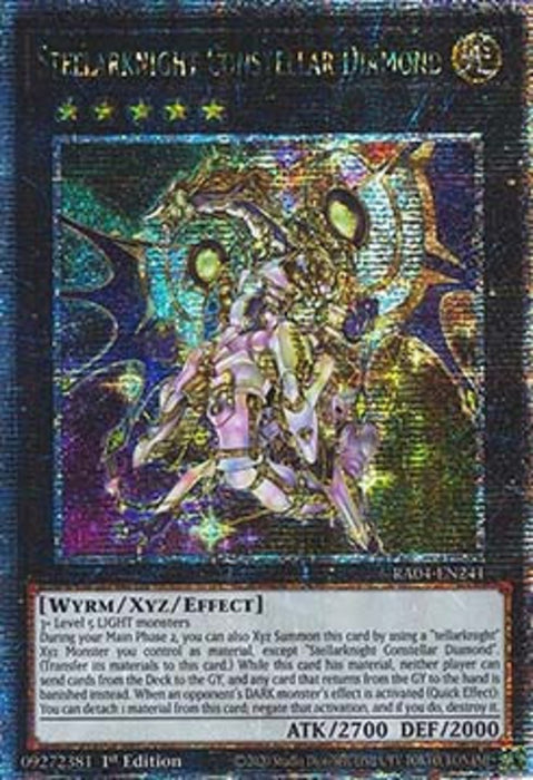 Stellarknight Constellar Diamond (V.2) RA04-FR241 Quarter Century Secret Rare Französisch