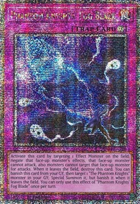 Phantom Knights' Fog Blade (V.2) RA04-FR264 Quarter Century Secret Rare Französisch