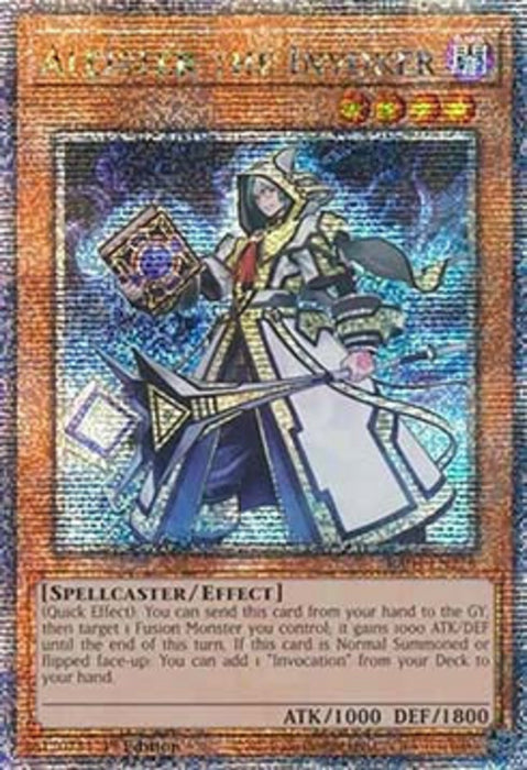 Aleister the Invoker (V.9) RA04-FR278 Quarter Century Secret Rare Französisch