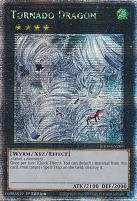 Tornado Dragon (V.2) RA04-FR289 Quarter Century Secret Rare Französisch