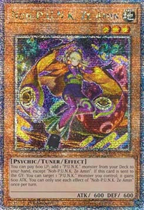 Noh-P.U.N.K. Ze Amin (V.2) RA04-FR293 Quarter Century Secret Rare Französisch