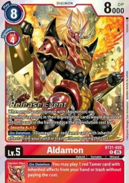 Aldamon (BT21-020) BT-21P Alternative Art Englisch