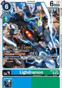 Lighdramon (BT21-037) BT-21P Alternative Art Englisch