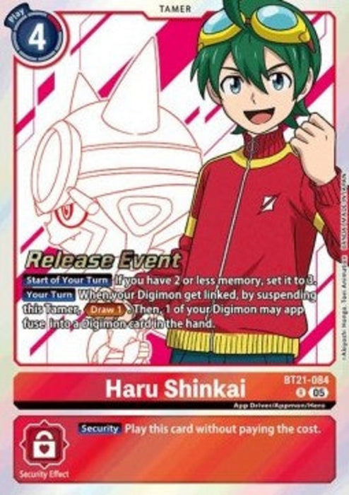 Haru Shinkai (BT21-084) BT-21P Alternative Art Englisch
