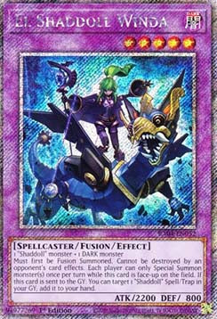 El Shaddoll Winda (V.4) RA04-EN052 Platinum Secret Rare Englisch