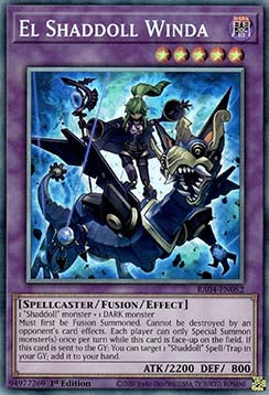 El Shaddoll Winda (V.7) RA04-FR052 Collectors Rare Französisch