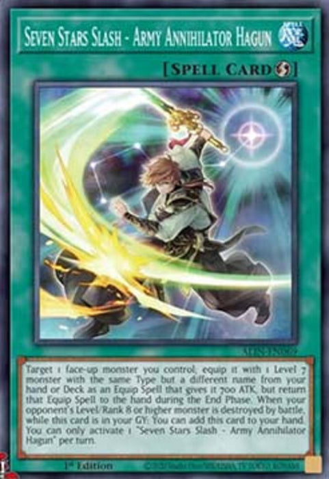Seven Stars Slash - Army Annihilator Hagun ALIN-EN069 Common Englisch