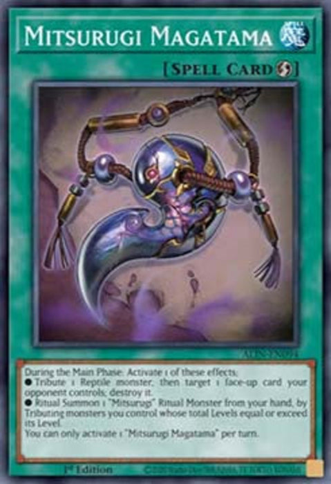 Mitsurugi Magatama ALIN-EN094 Super Rare Englisch
