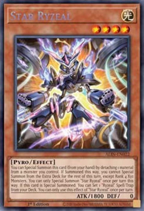 Star Ryzeal ALIN-EN022 Secret Rare Englisch
