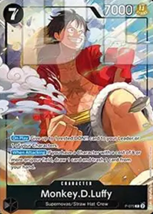 Monkey.D.Luffy (P-075) (V.1) P Promo Englisch