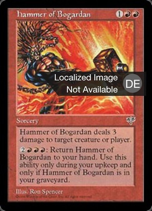 Hammer aus Bogardan MIR- Rare Deutsch