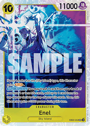 Enel (EB02-052) (V.1) EB02 Super Rare Englisch