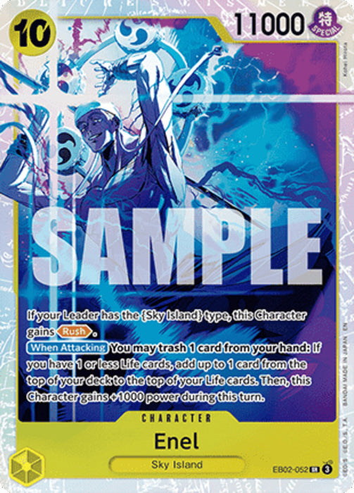 Enel (EB02-052) (V.1) EB02 Super Rare Englisch