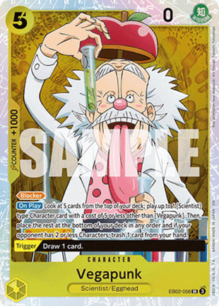 Vegapunk (EB02-056) (V.1) EB02 Super Rare Englisch