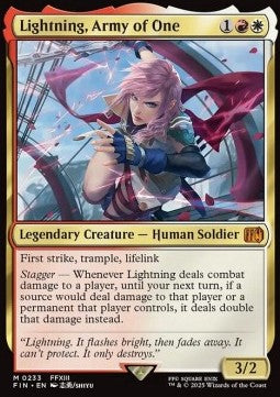 Lightning, Army of One FIN-233 Mythic Englisch