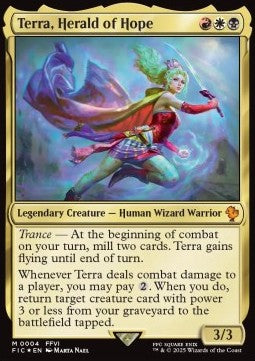 Terra, Herald of Hope FIC-4 Mythic Französisch