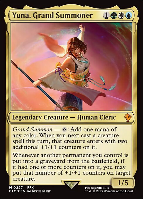 Yuna, Grand Summoner CFIC-227 Mythic Englisch
